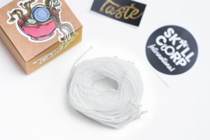  Sznurki Taste Białe