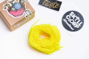  Sznurki Taste Żółte